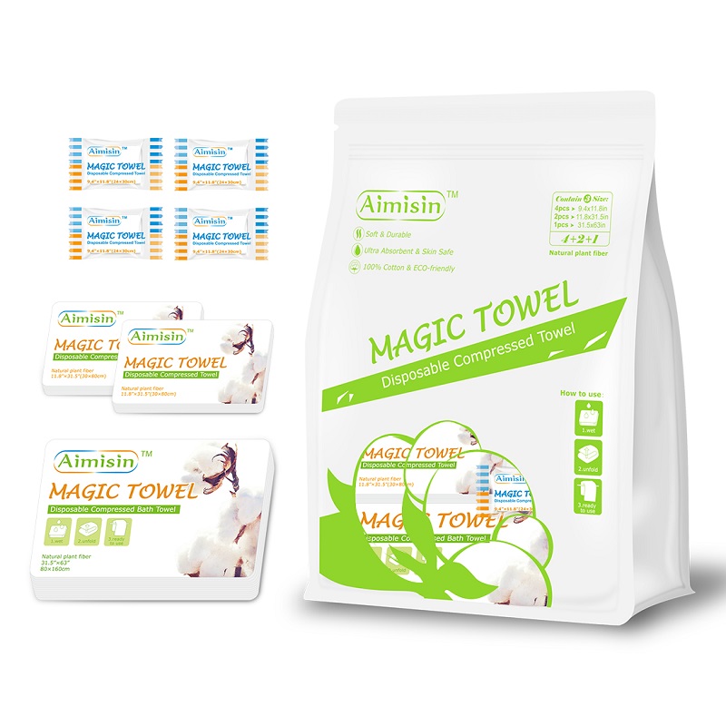 compressed magic towels