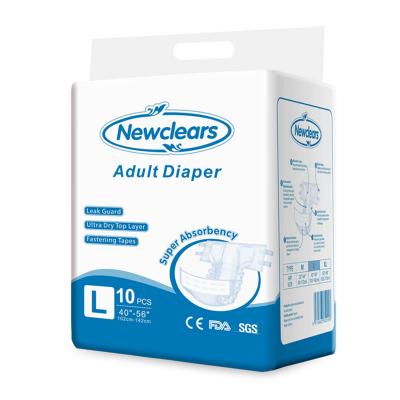 Couches jetables en PE PPbabyClear NCAD-01 pour adultes