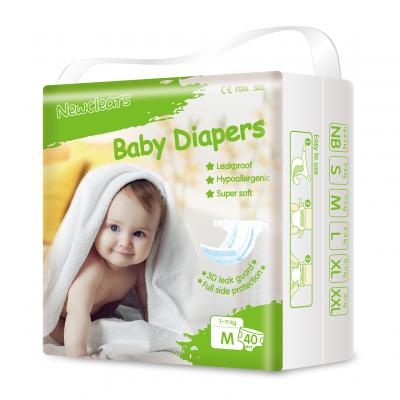Couche pour bébé jetable, biodégradable, hypoallergénique et personnalisée, en bambou durable et matériaux organiques