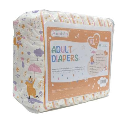 Couche-culotte ultra épaisse pour adulte, motif dessin animé OEM